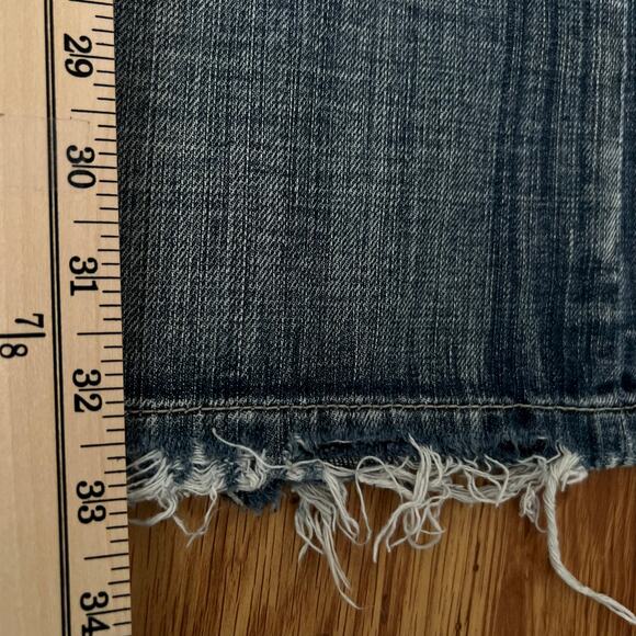 Mondo Red Dragon Embroidered Distressed Relax Fit Jeans Men Size 36 - Picture 12 of 13